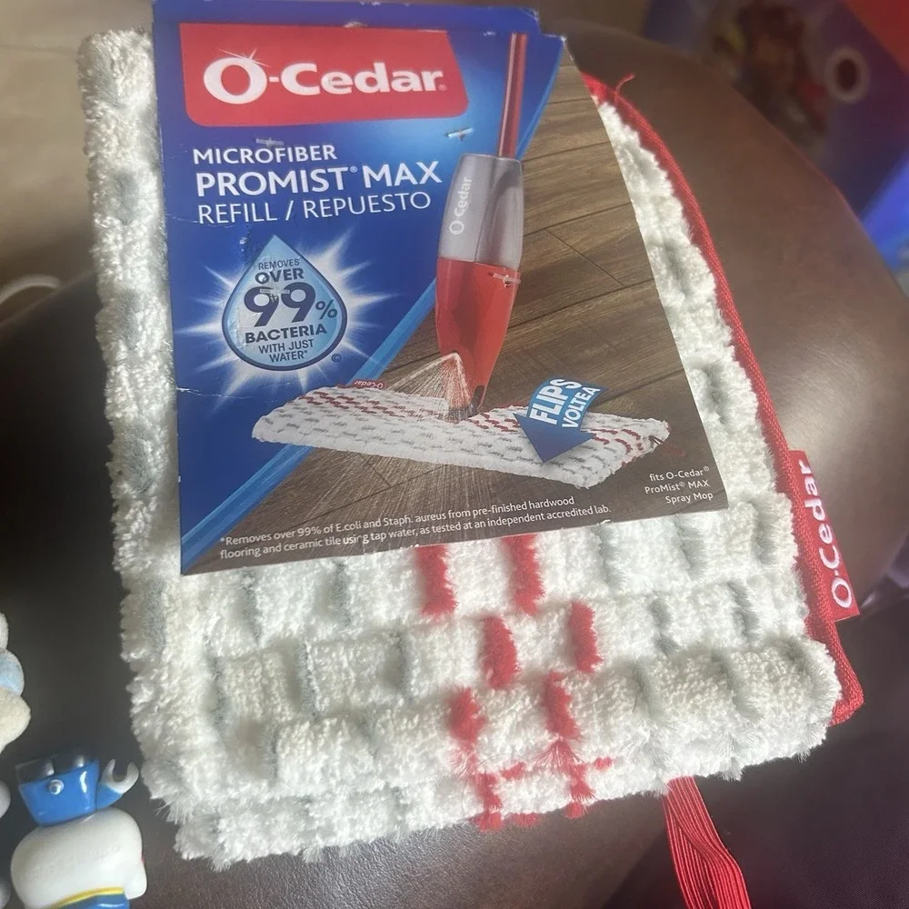 O-Cedar ProMist MAX Microfiber Spray Mop Refill NIP